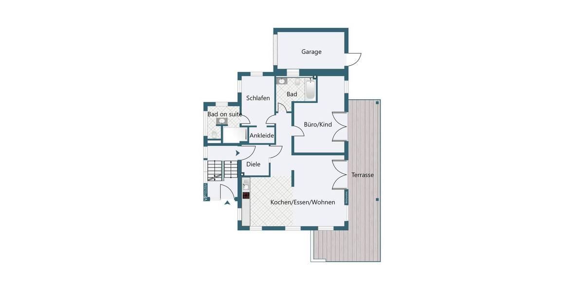 Etagenwohnung Landshut West - 3 Zimmer, 121 m&sup2;, 765.000&euro; | Angebot:26643603