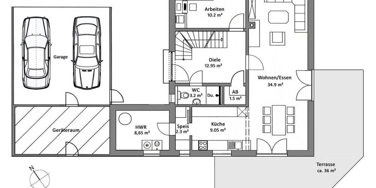 Einfamilienhaus Essenbach Unterahrain - 5 Zimmer, 156 m&sup2;, 698.000&euro; | Angebot:26053452