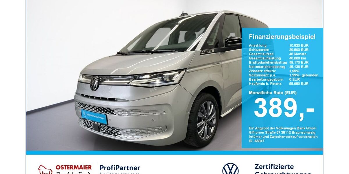 VW T7 Multivan 19.990 km 55.980 &euro; Vilsbiburg 84137