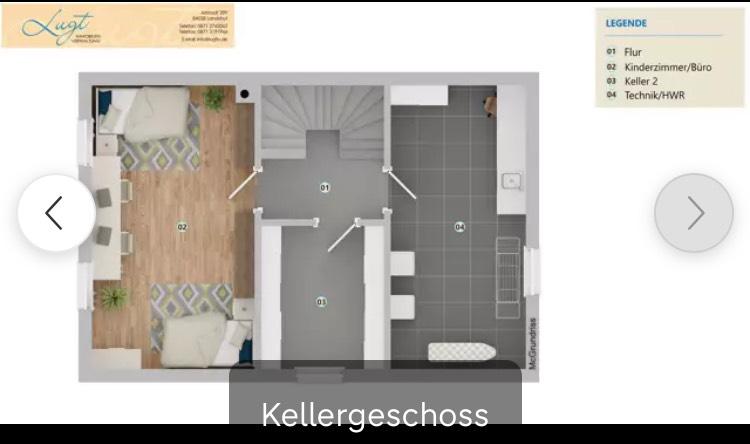 Doppelhaushälfte Bruckberg - 5 Zimmer, 133 m&sup2;, 1.700&euro; | Angebot:25329415