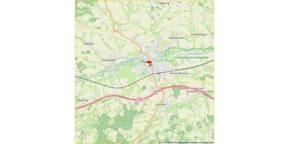 Erdgeschoßwohnung Dorfen - 2 Zimmer, 94 m&sup2;, 1.430&euro; | Angebot:24846932