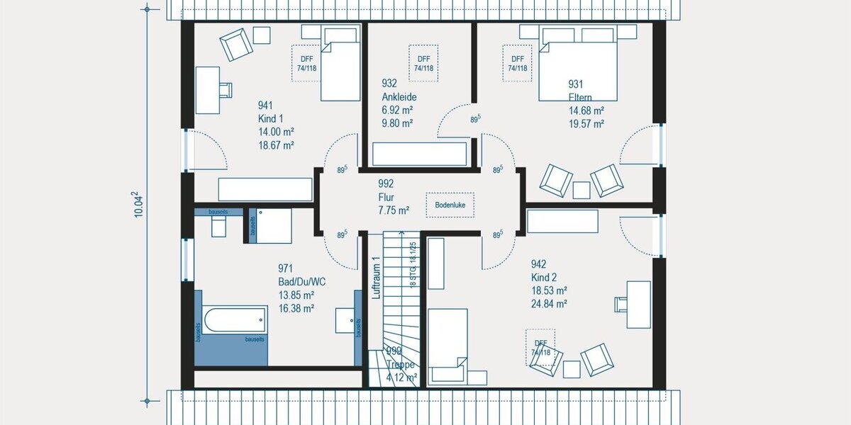 Mehrgenerationenhaus Generation 3 - Komfort für alle Lebensphasen - Einfamilienhaus Landshut Hascherkeller | Angebot:27329854