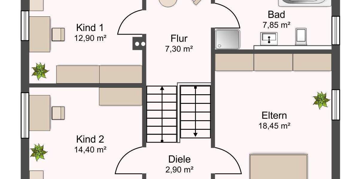 Einfamilienhaus Landshut Achdorf - 7 Zimmer, 182 m&sup2;, 670.000&euro; | Angebot:25669412