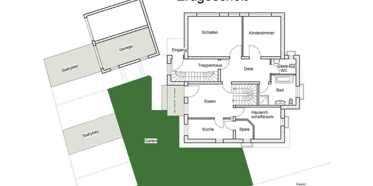 Maisonettenwohnung Taufkirchen (Vils) - 7 Zimmer, 146 m&sup2;, 1.401&euro; | Angebot:27543863