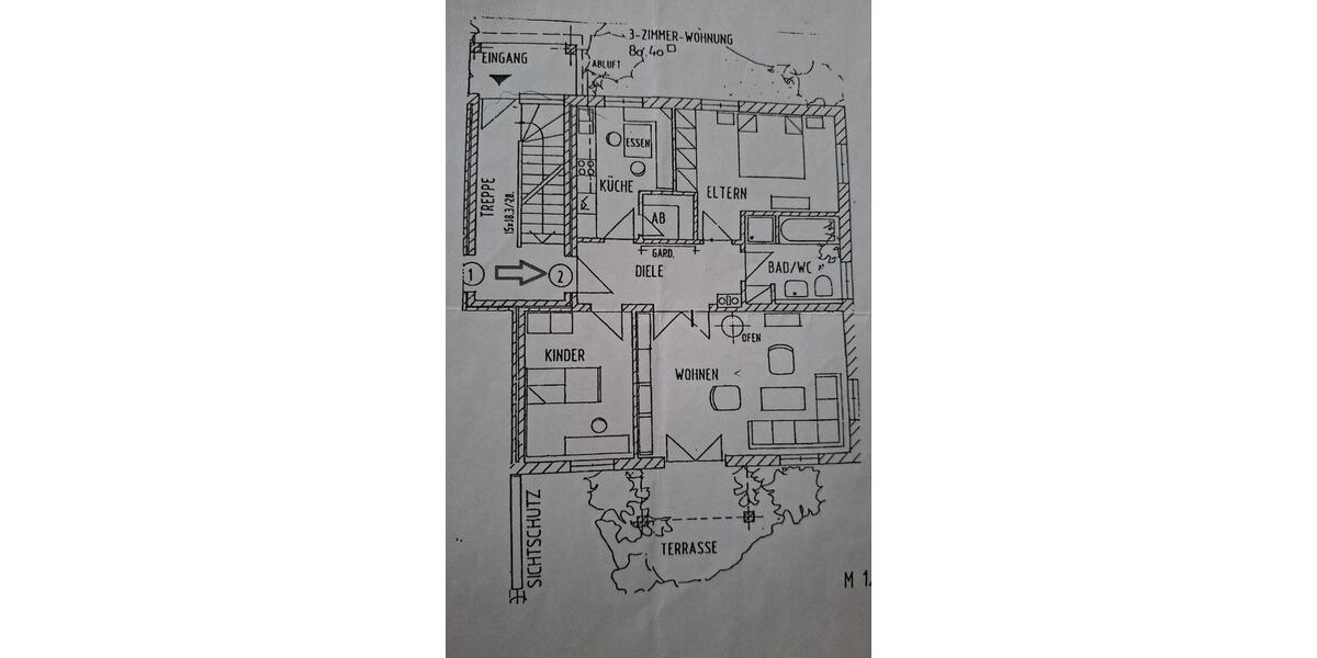Erdgeschoßwohnung Rudelzhausen - 3 Zimmer, 80 m&sup2;, 298.000&euro; | Angebot:27223266
