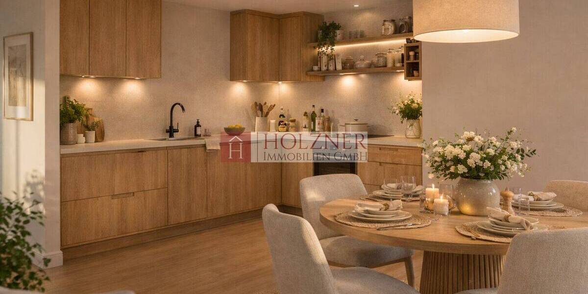Etagenwohnung Landshut Achdorf - 2 Zimmer, 55 m&sup2;, 389.000&euro; | Angebot:26208369