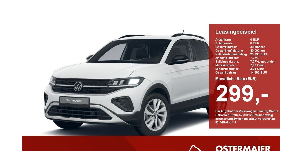 VW T-Cross 8.900 km 25.980 &euro; Vilsbiburg 84137