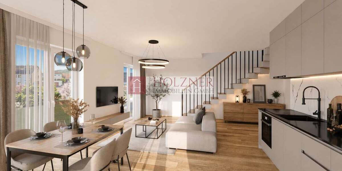 Etagenwohnung Landshut Auloh - 4 Zimmer, 96 m&sup2;, 659.000&euro; | Angebot:26221924
