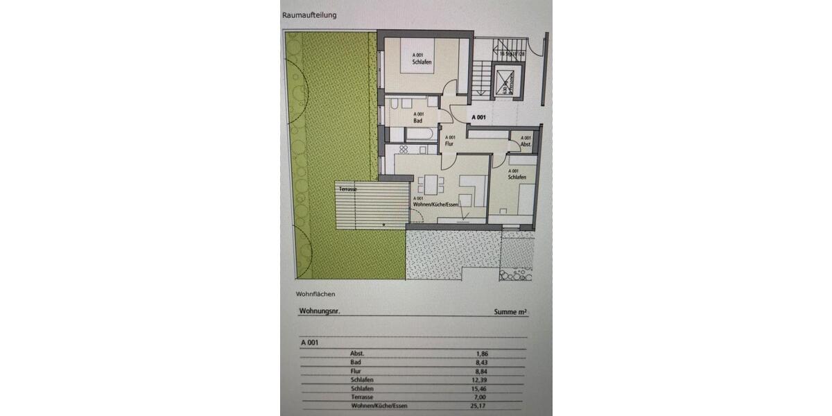 Erdgeschoßwohnung Landshut Landshut-West - 3 Zimmer, 79 m&sup2;, 1.380&euro; | Angebot:25456468