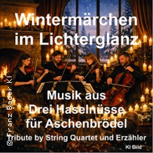 Wintermärchen im Lichterglanz Drei Haselnüsse für Aschenbrödel Tribute by Strings 04.12.2026 Heiligkreuzkirche Landshut