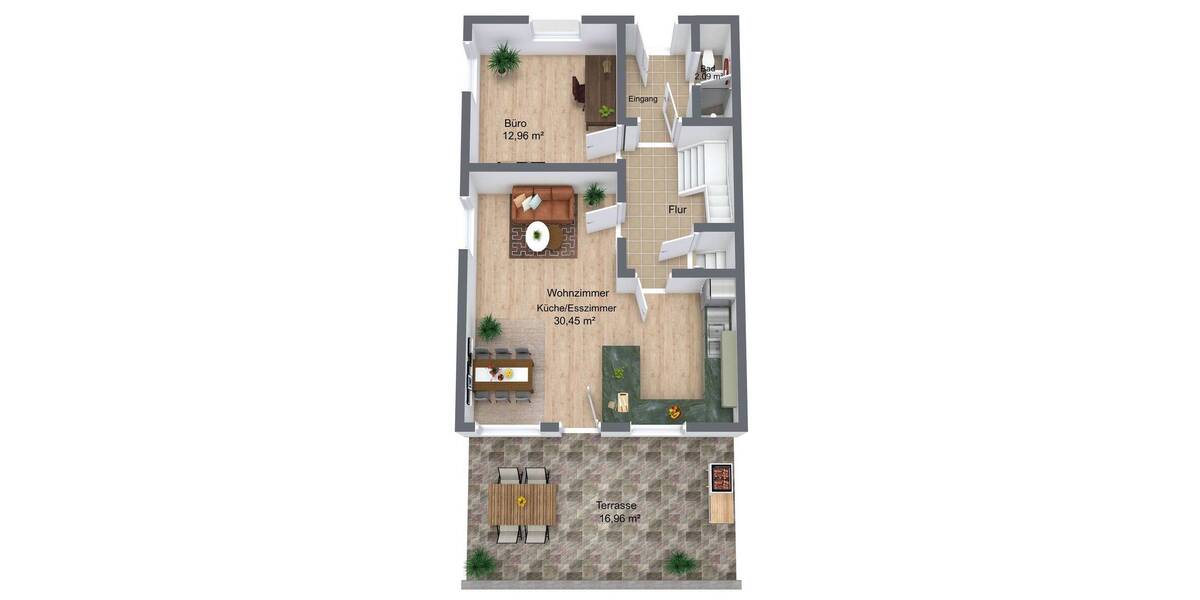 Reihenendhaus Moosburg - 6 Zimmer, 150 m&sup2;, 599.000&euro; | Angebot:26362980