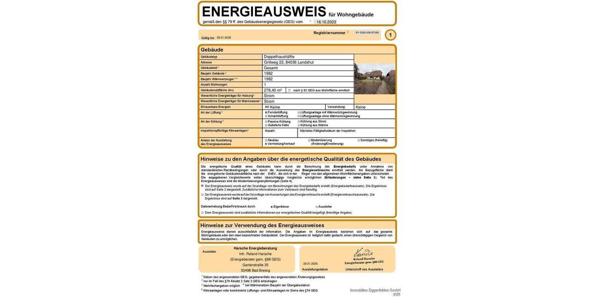 Doppelhaushälfte Landshut Berg - 6 Zimmer, 250 m&sup2;, 799.000&euro; | Angebot:25769453