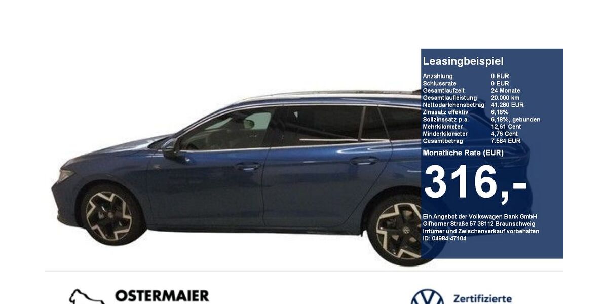 VW Passat 3.240 km 41.280 &euro; Vilsbiburg 84137