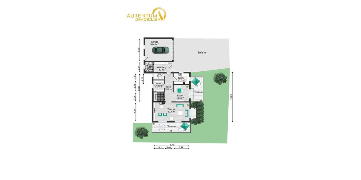 Einfamilienhaus Vilsheim - 6 Zimmer, 167 m&sup2;, 649.000&euro; | Angebot:25691044