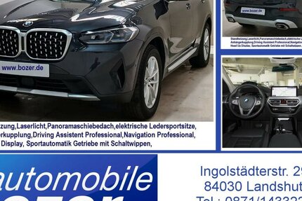 BMW X4 xDr 30d Std.Heiz,Pan-Dach,Echtleder NP:90.000 11.600 km 50.590 &euro; Landshut 84030
