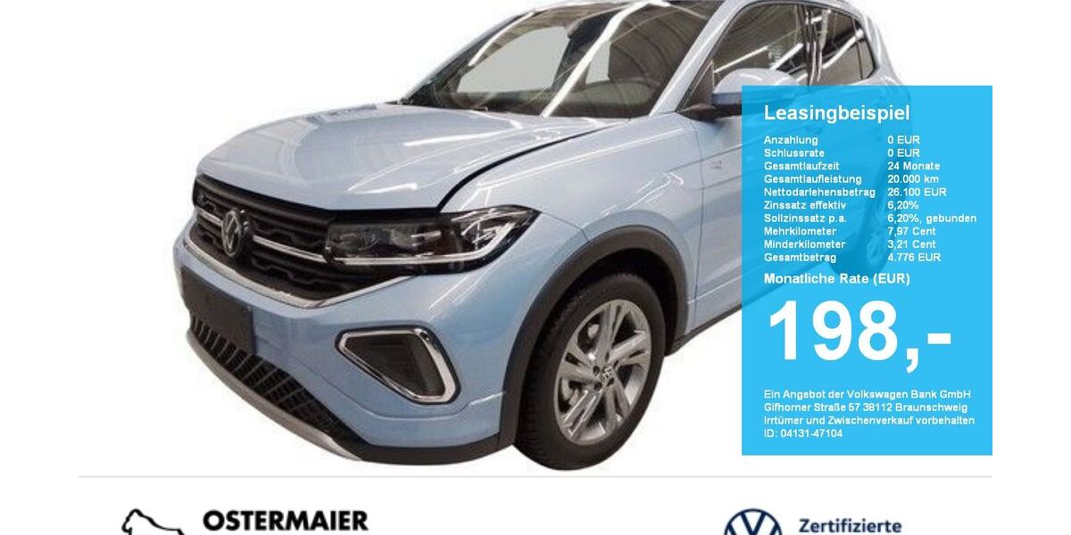 VW T-Cross 11.430 km 26.100 &euro; Vilsbiburg 84137