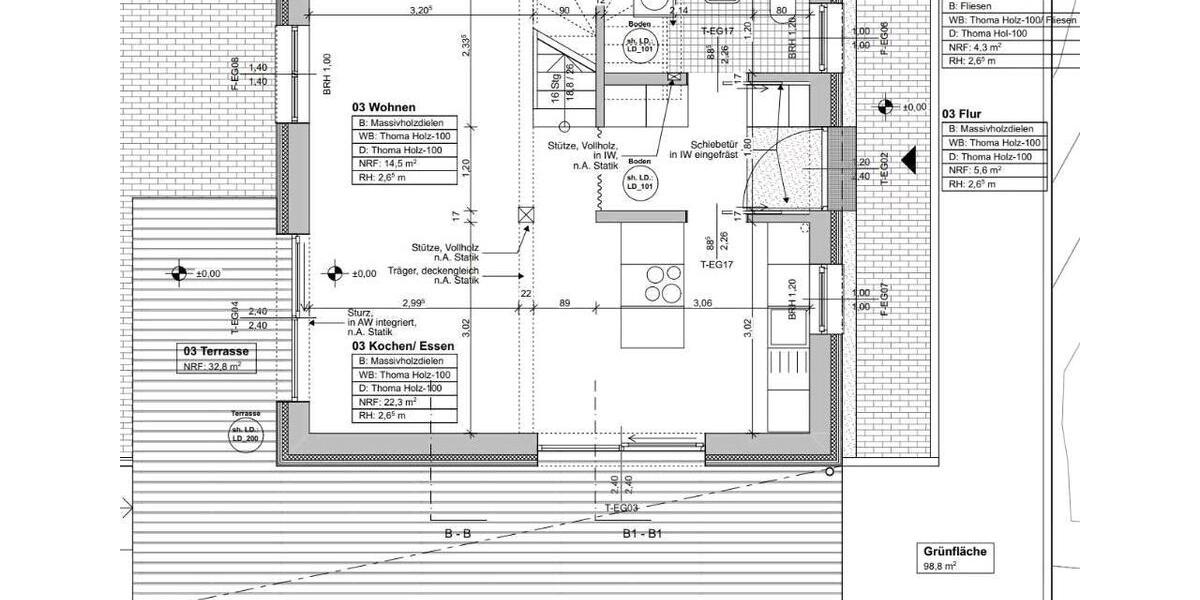 Reihenhaus Buch am Erlbach - 3.5 Zimmer, 120 m&sup2;, 1.750&euro; | Angebot:27611590