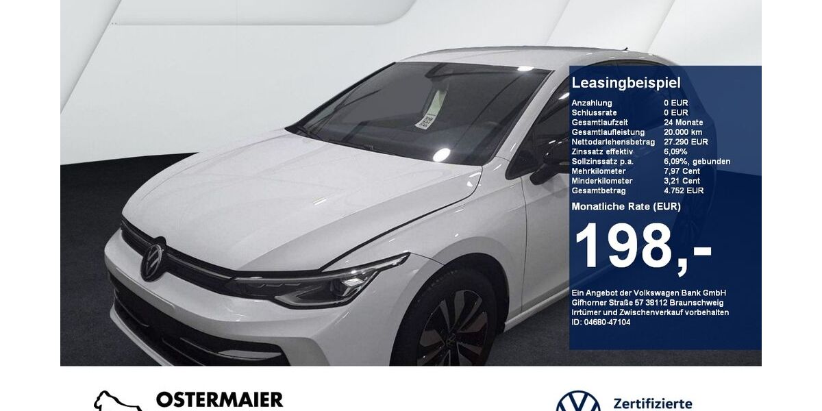 VW Golf 8.990 km 27.290 &euro; Vilsbiburg 84137