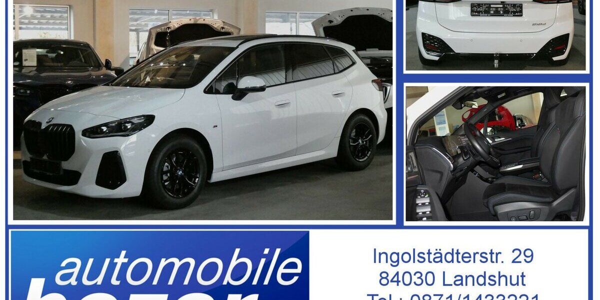 BMW 218 Active Tourer d MSport 360°AHK,HUD NP:56.540 20.798 km 32.590 &euro; Landshut 84030
