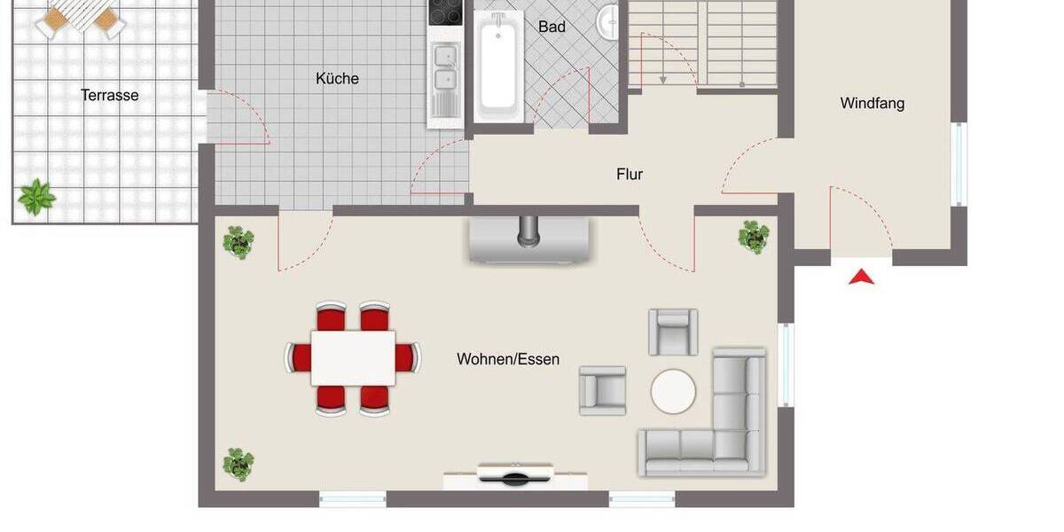 Einfamilienhaus Frontenhausen - 5 Zimmer, 135 m&sup2;, 395.000&euro; | Angebot:26064849