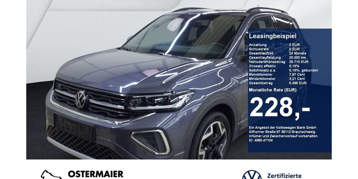 VW T-Cross 23.750 km 26.710 &euro; Vilsbiburg 84137