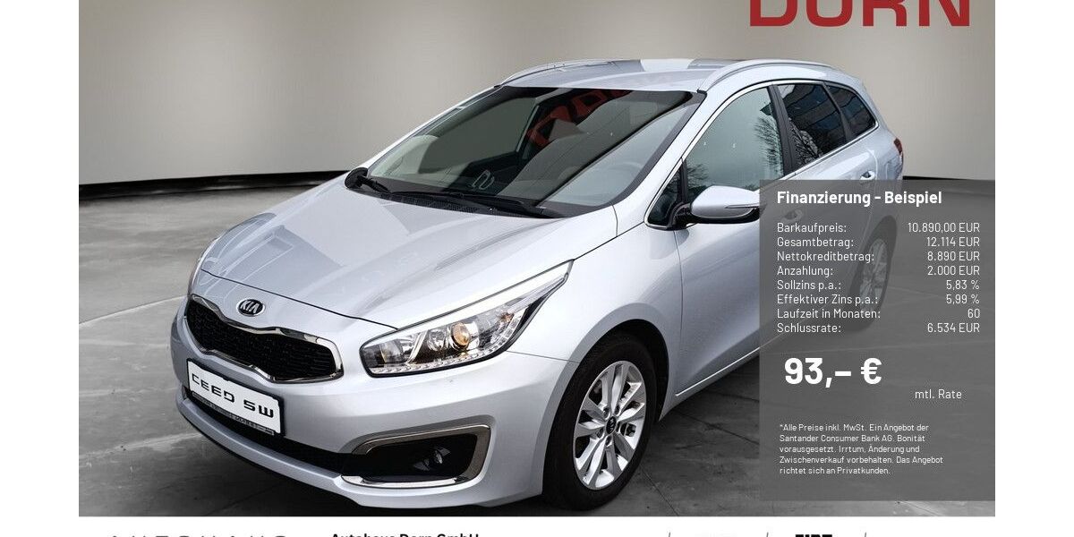 Kia ceed Sportswagon 159.800 km 10.890 &euro; Landshut 84030