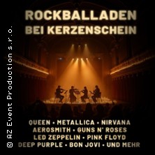Rockballaden bei Kerzenschein 15.09.2026 Stadtsäle Bernlochner Redoutensaal