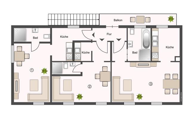 Mehrfamilienhaus, Wohnhaus Kumhausen - 7 Zimmer, 160 m&sup2;, 649.000&euro; | Angebot:26004847