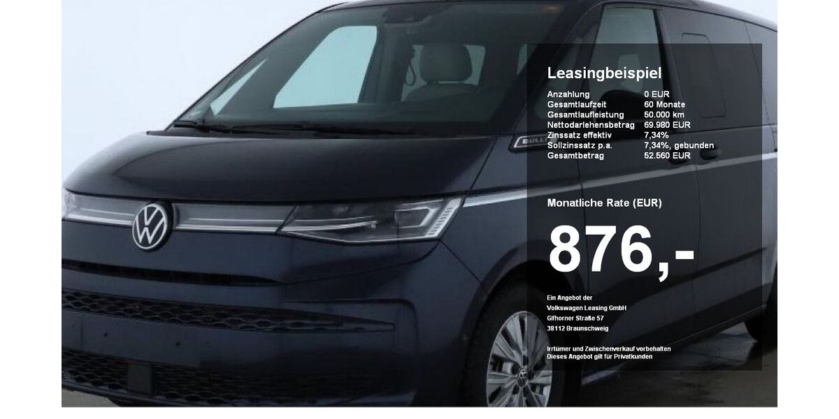 VW T7 Multivan 25.567 km 69.520 &euro; Dingolfing 84130