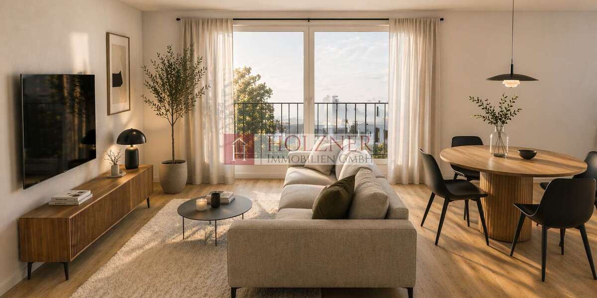Etagenwohnung Landshut Auloh - 2 Zimmer, 52 m&sup2;, 359.000&euro; | Angebot:26221917