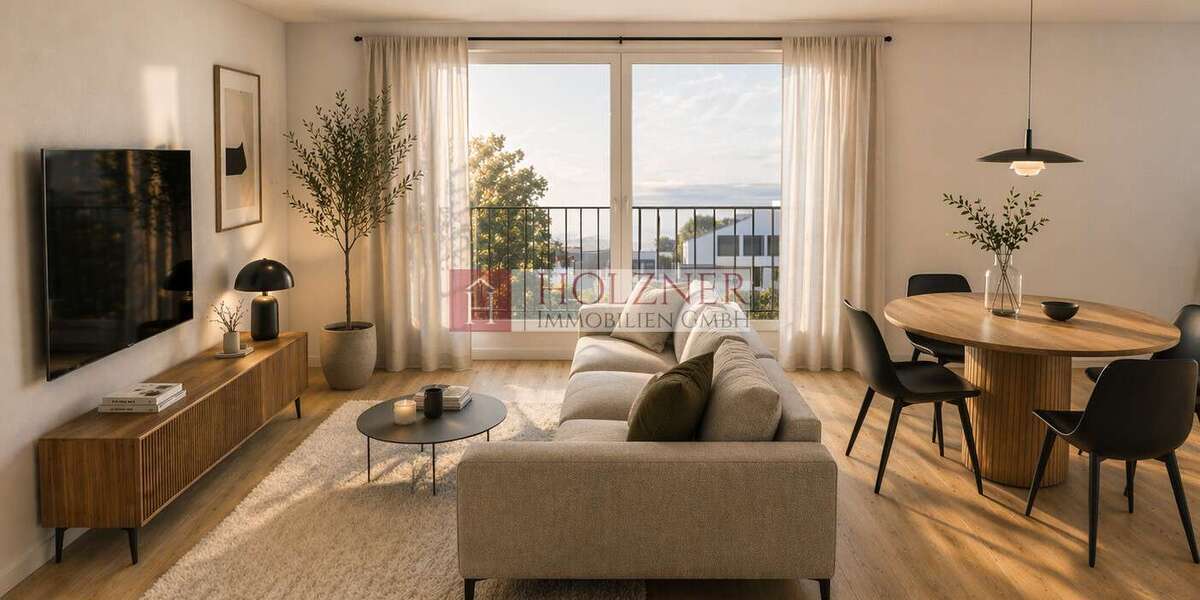 Etagenwohnung Landshut Auloh - 2 Zimmer, 52 m&sup2;, 359.000&euro; | Angebot:26221922