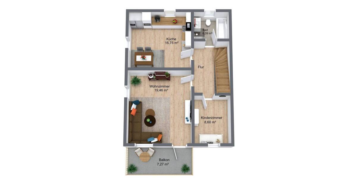 Reihenendhaus Moosburg - 6 Zimmer, 150 m&sup2;, 599.000&euro; | Angebot:26362980