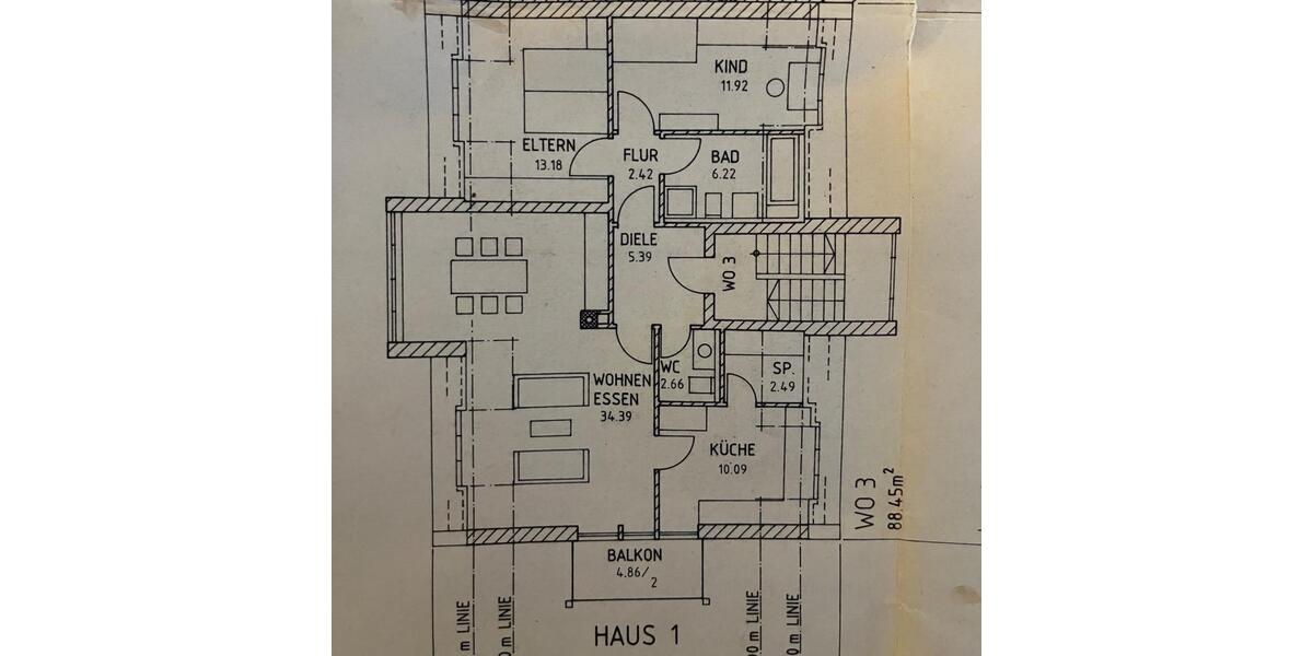 Dachgeschoßwohnung Altdorf - 3 Zimmer, 99 m&sup2;, 1.335&euro; | Angebot:25945362