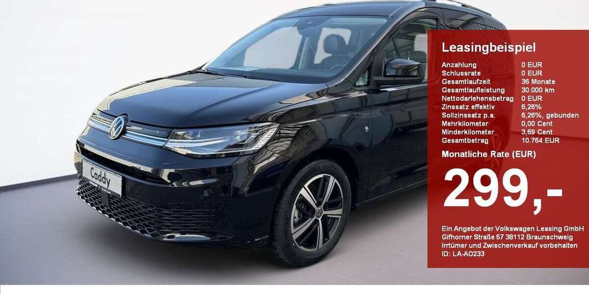 VW Caddy 19.900 km 33.880 &euro; Vilsbiburg LK Landshut 84137