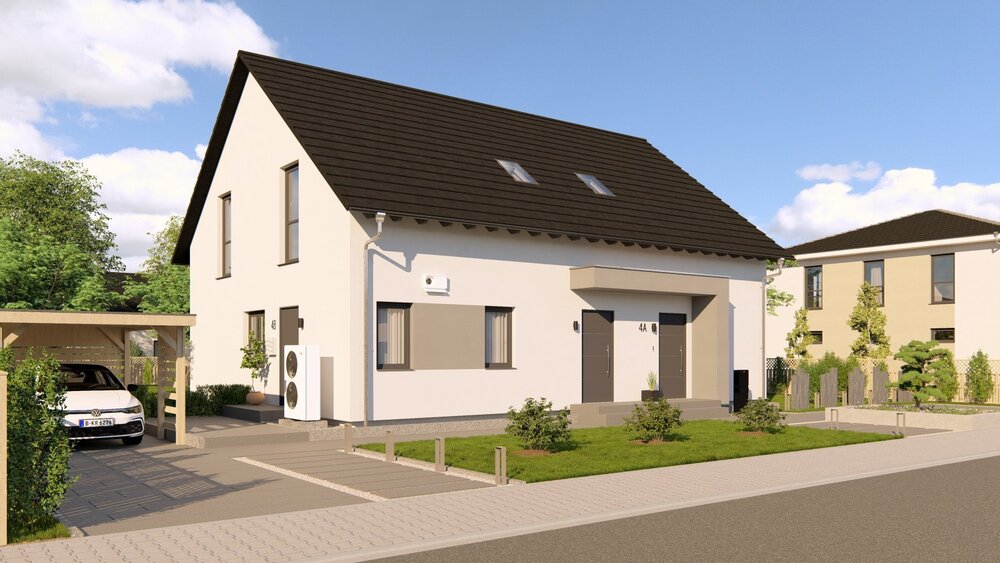 Gleich zwei Doppelhaushälften: Nutzte jetzt die gesunkenen KFW-Zinsen und profitiere doppelt - Mehrfamilienhaus, Wohnhaus Landshut Hascherkeller | Angebot:27523892