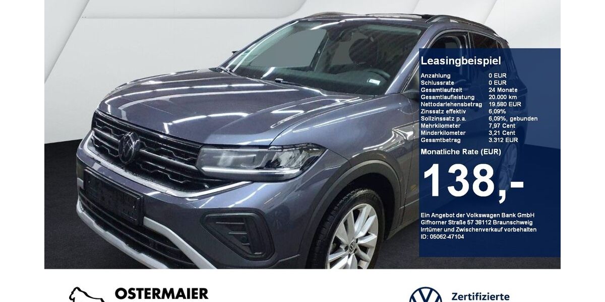 VW T-Cross 23.090 km 19.580 &euro; Vilsbiburg 84137