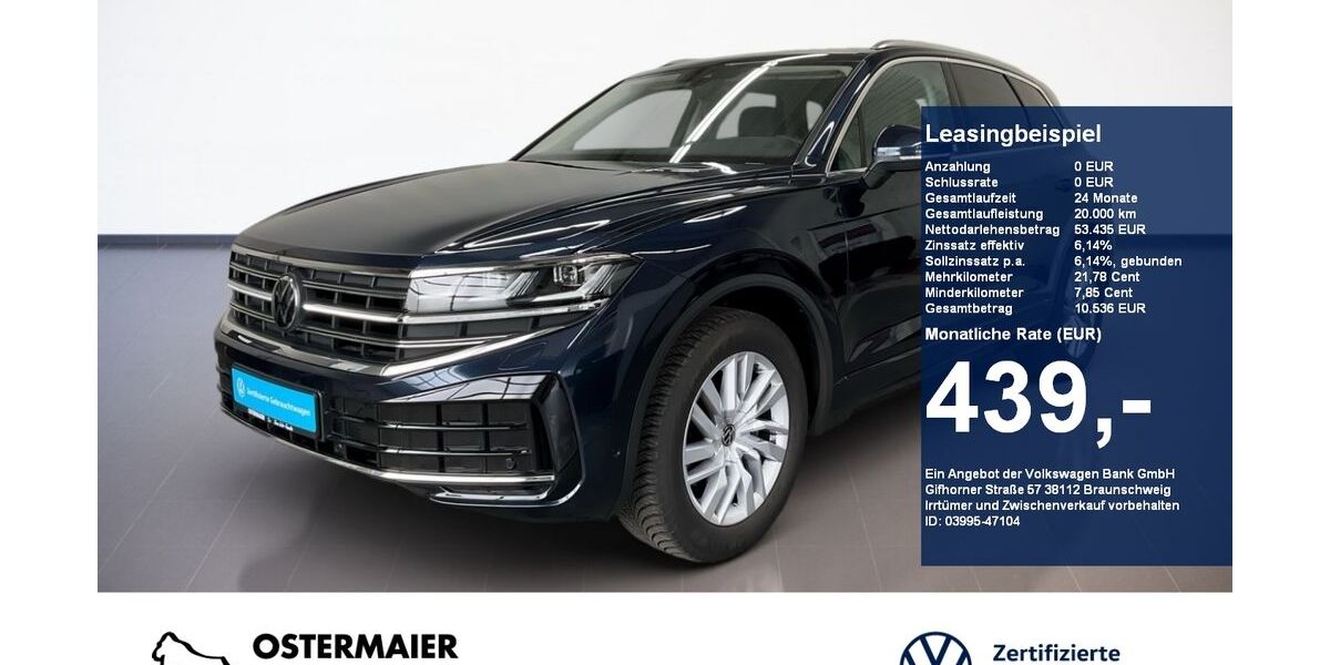 VW Touareg 19.990 km 53.345 &euro; Vilsbiburg 84137