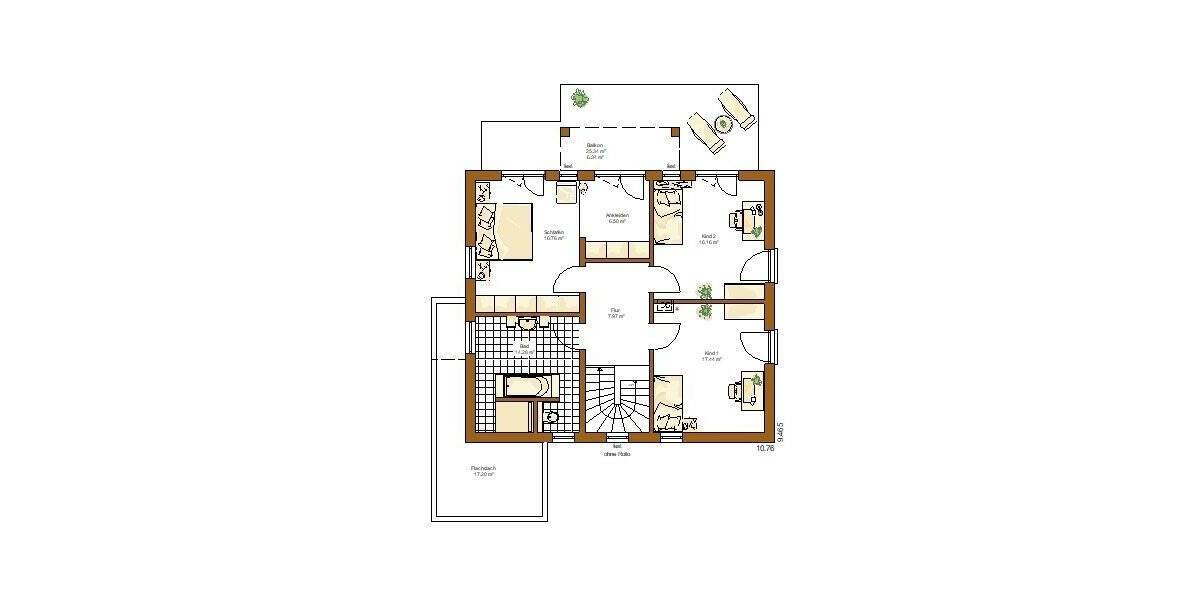 Einfamilienhaus Fraunberg - 6 Zimmer, 202 m&sup2;, 977.700&euro; | Angebot:25915806