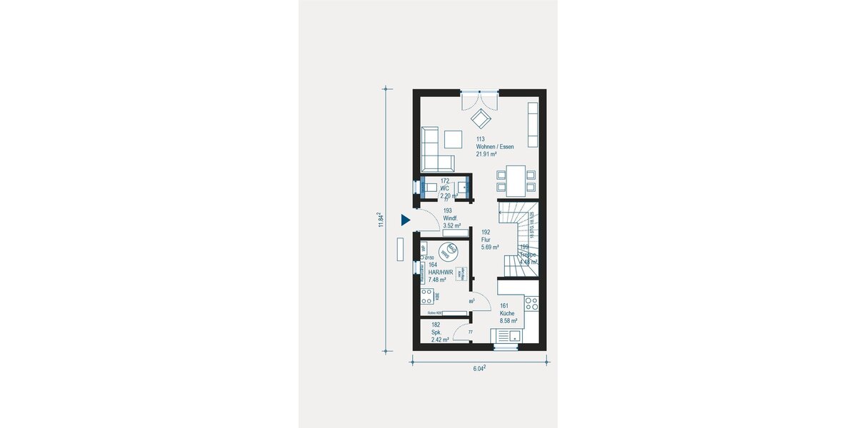 Moderne Doppelhaushälfte in Moosburg an der Isar - Ihr neues Zuhause nach Maß - Doppelhaushälfte Moosburg an der Isar | Angebot:27429061