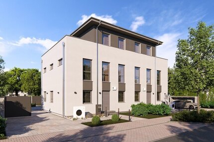 Modernes Doppelhaus - Raum für individuelle Familiengestaltung auf drei Ebenen - Haus Geisenhausen | Angebot:27503971