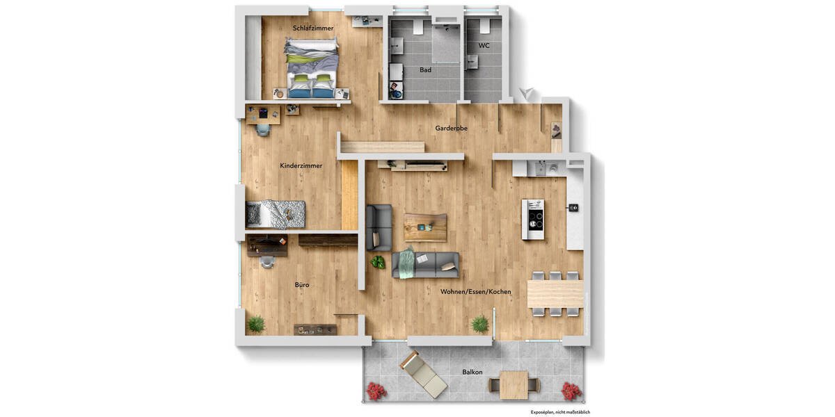 Etagenwohnung Altdorf - 4 Zimmer, 127 m&sup2;, 695.000&euro; | Angebot:25728107