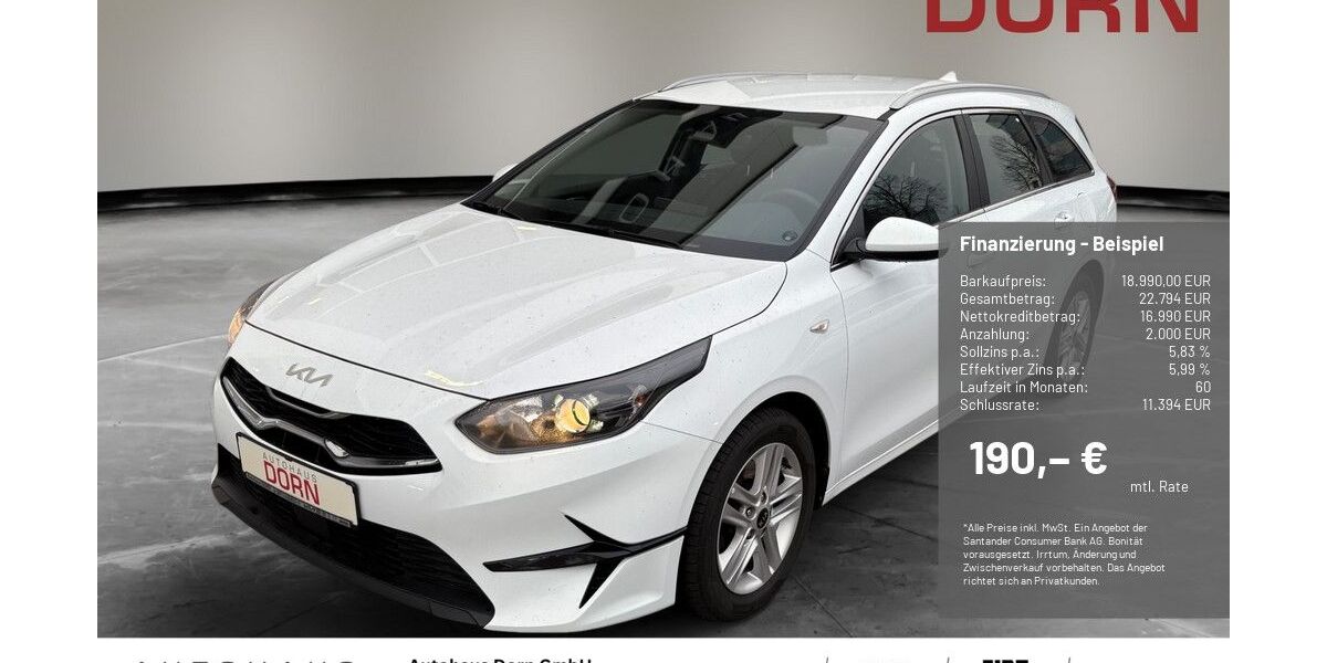 Kia ceed Sportswagon 108.000 km 18.990 &euro; Landshut 84030