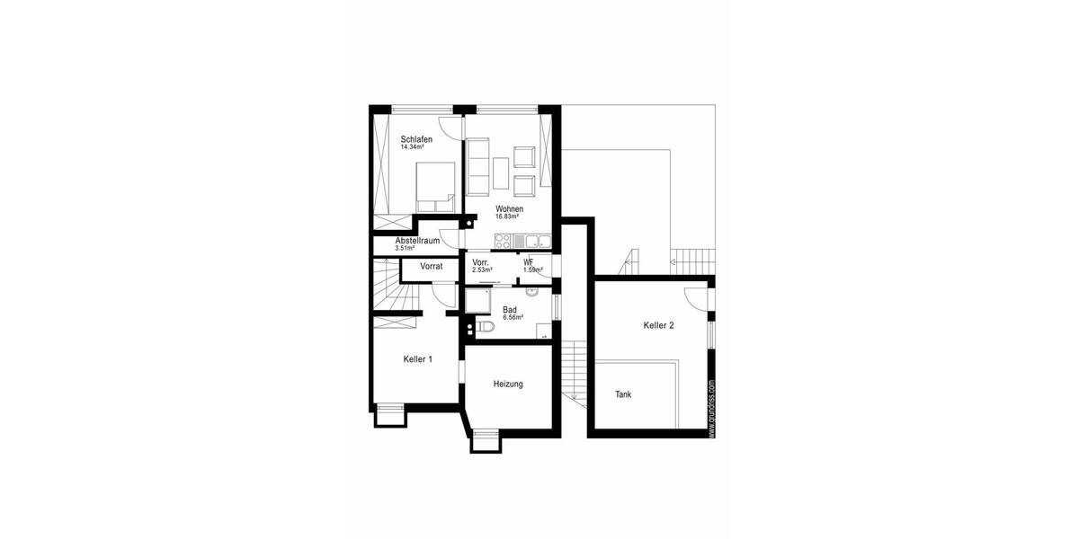 Doppelhaushälfte Haag an der Amper Haag - 6 Zimmer, 170 m&sup2;, 690.000&euro; | Angebot:26055080