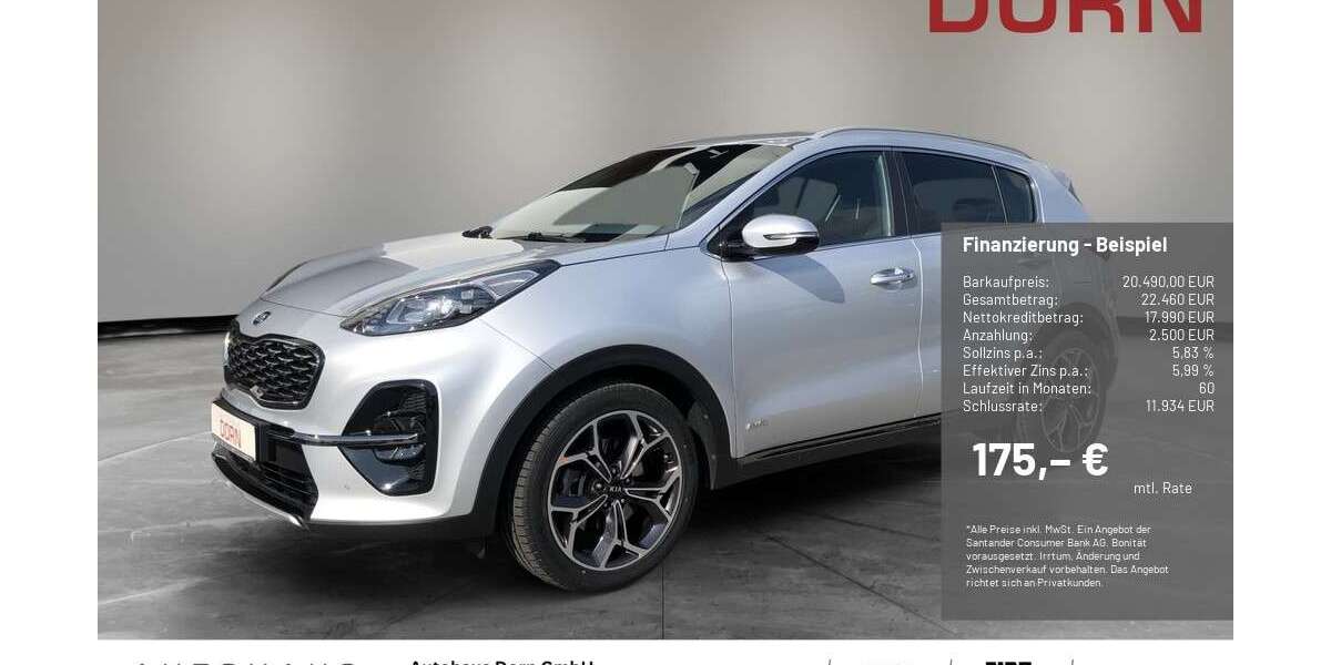 Kia Sportage 92.500 km 20.490 &euro; Landshut 84030