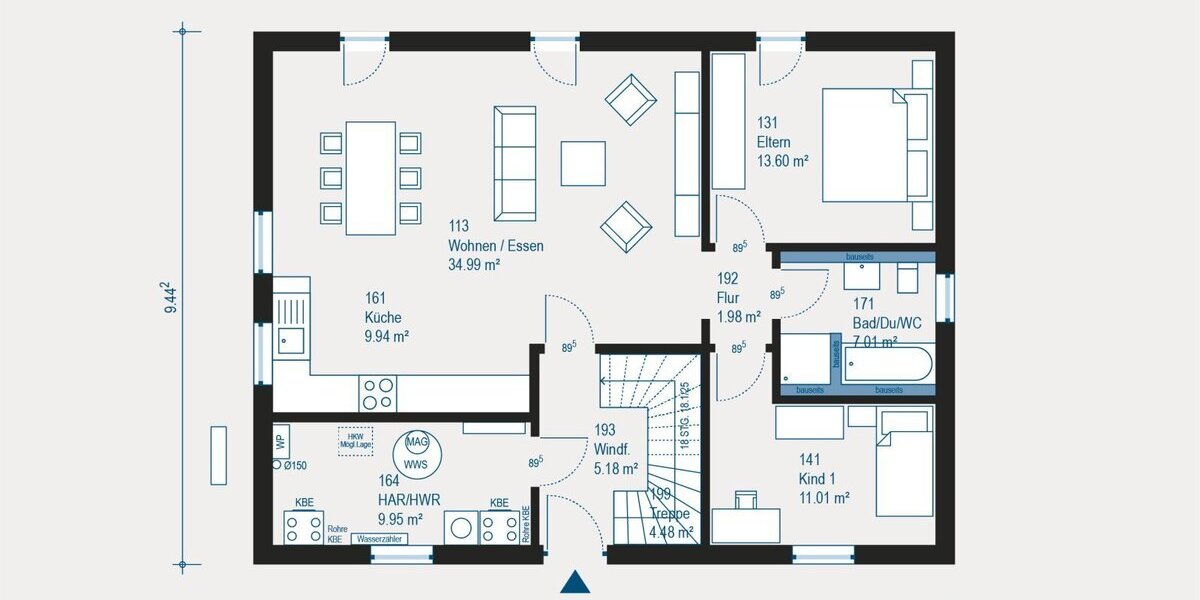 Gemeinsam wohnen - Generationenhaus für die ganze Familie - Einfamilienhaus Kumhausen | Angebot:27594618