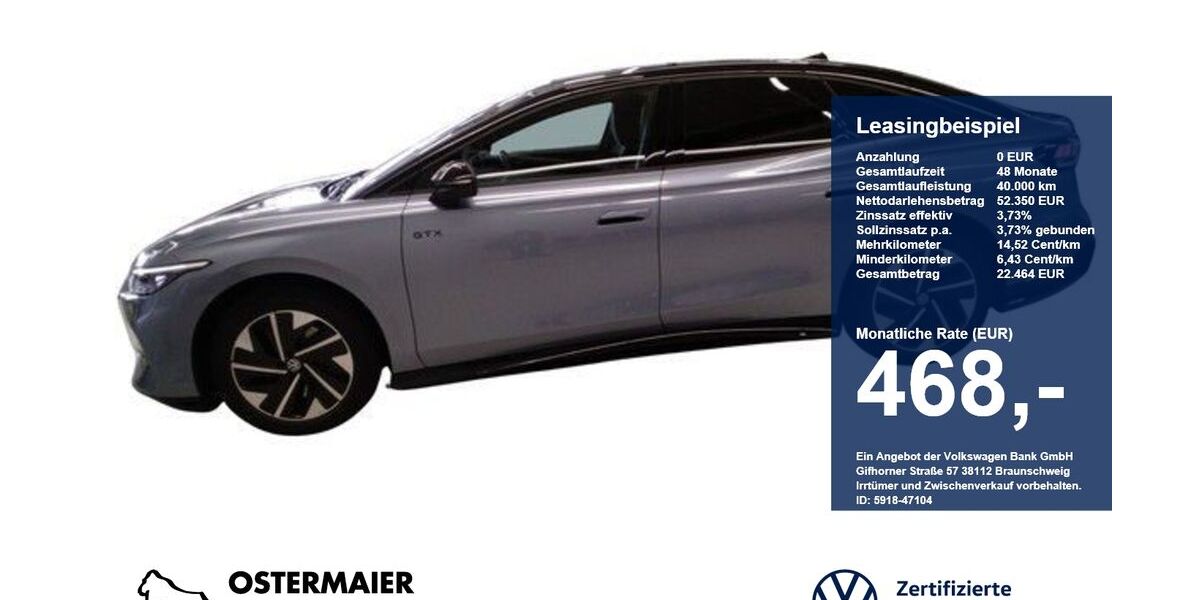 VW ID.7 10.120 km 52.350 &euro; Vilsbiburg 84137