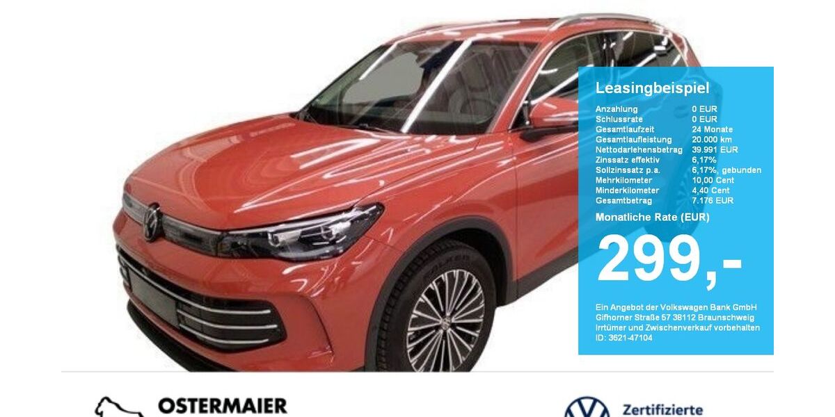 VW Tiguan 7.225 km 39.499 &euro; Vilsbiburg 84137