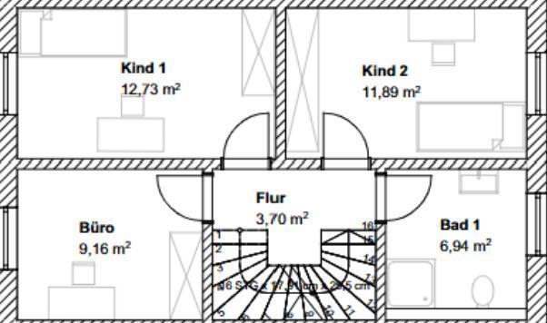 Reihenhaus Landshut - 6 Zimmer, 132 m&sup2;, 854.000&euro; | Angebot:25634629