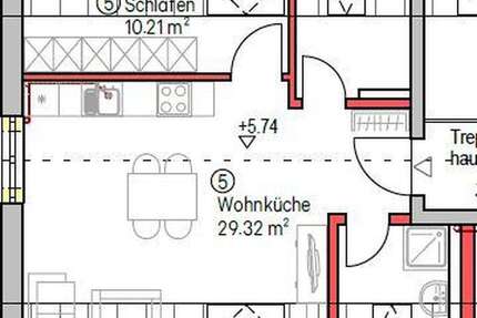 Wohnung Unterwattenbach Unterwattenbach - 2 Zimmer, 50 m&sup2;, 745&euro; | Angebot:26048005