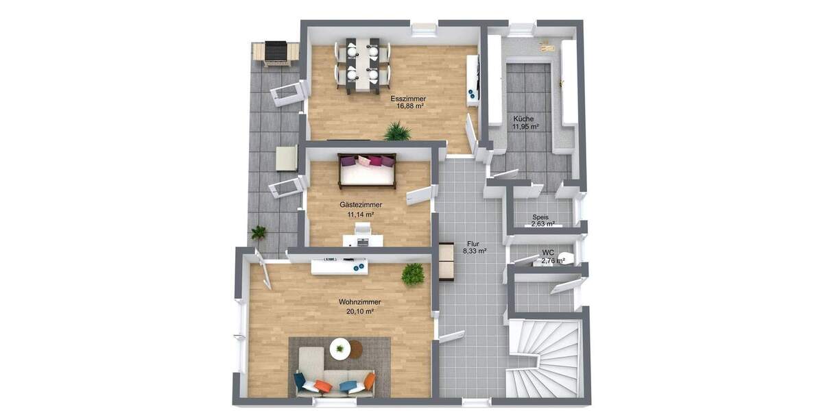 Einfamilienhaus Rottenburg an der Laaber Rottenburg - 7 Zimmer, 175 m&sup2;, 429.000&euro; | Angebot:25837545